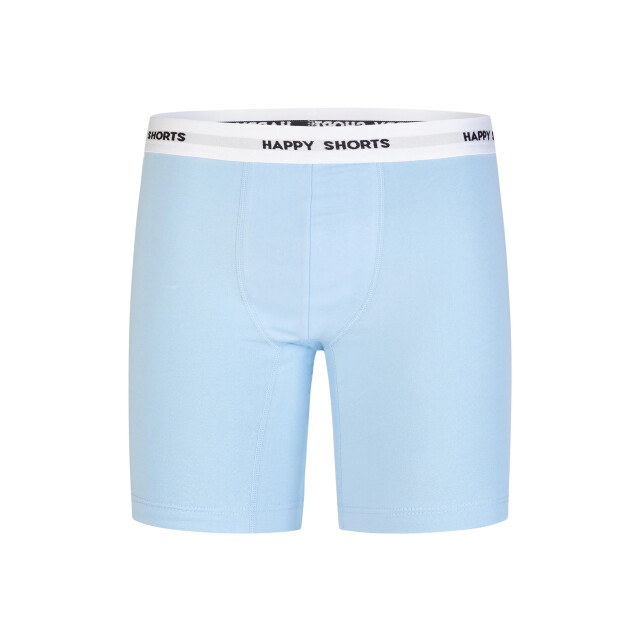 Happy Shorts Heren boxershorts met lange pijpen boxer briefs groen/lichtblauw HS-J-1266-LONG large