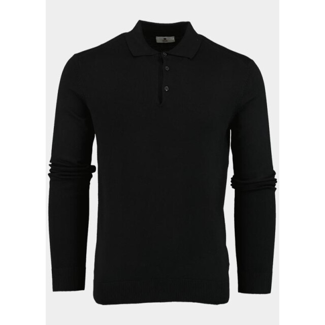 Bos Bright Blue Polo lange mouw polo met boord 3020900g/900 189639 large