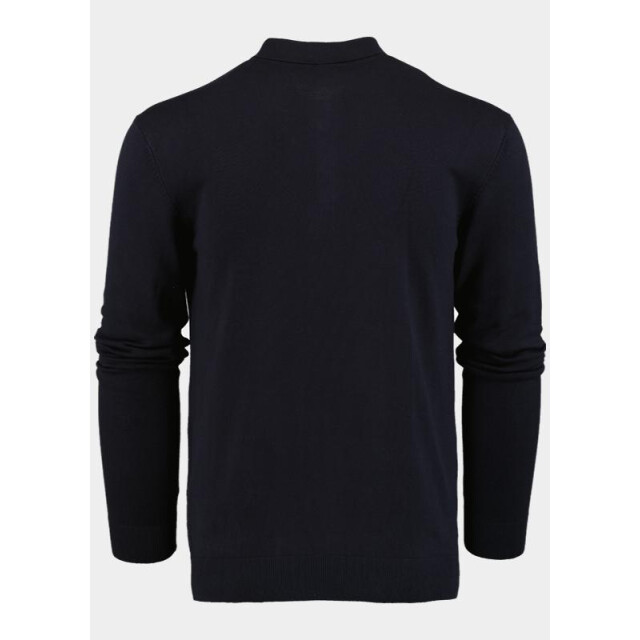 Bos Bright Blue Polo lange mouw polo met boord 3020900g/205 189638 large