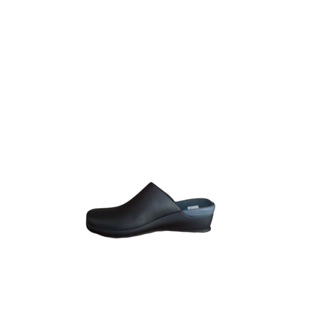 Wolky 00257571 Go Floater leather Muiltjes Zwart 00257571 Go Floater leather large