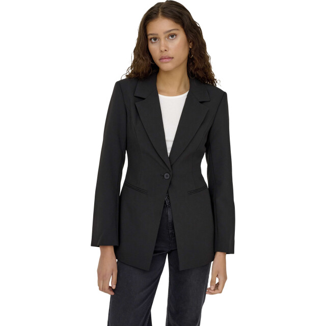 Only Onlraven life l/s sculpture blazer tlr black 15357256-177911 large