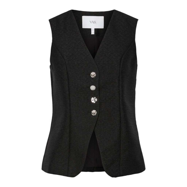 Y.A.S Yasspira waistcoat black 26038735-190939 large
