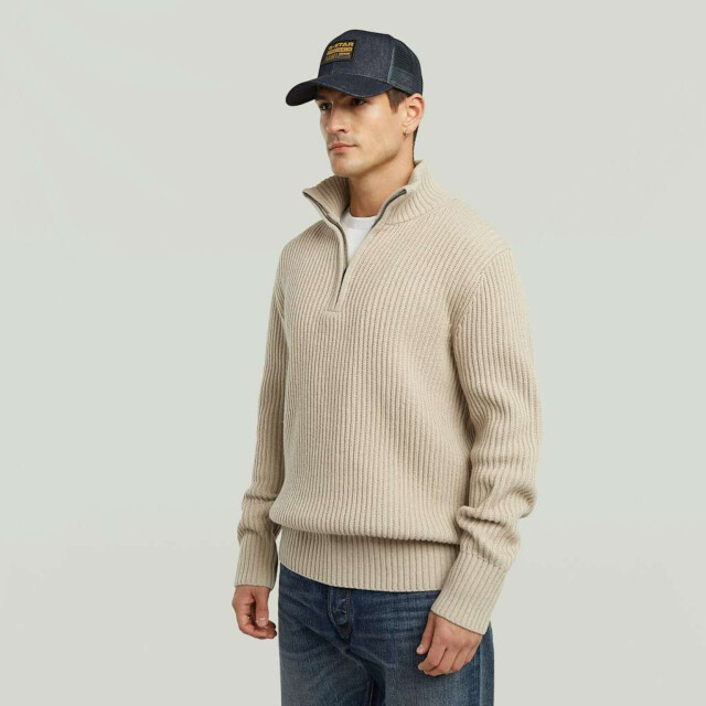 G-Star Essential half zip knit D23938-E212-1214 large