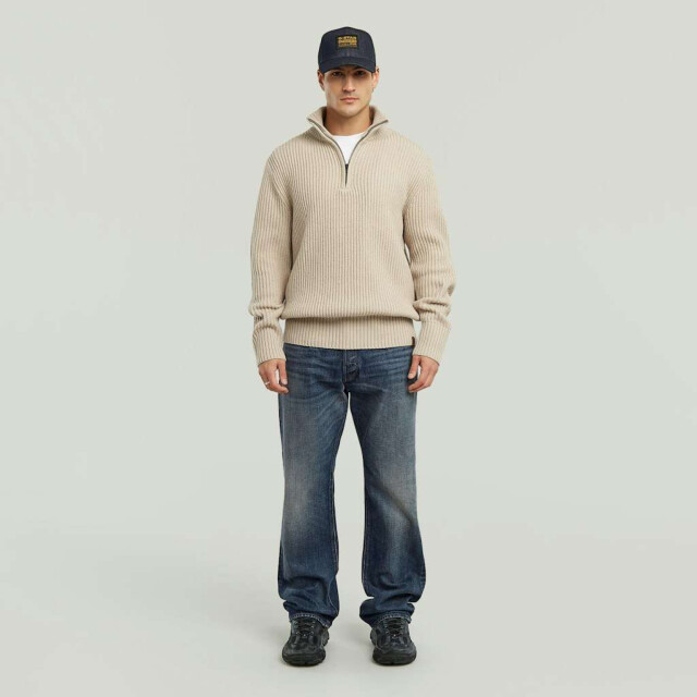 G-Star Essential half zip knit D23938-E212-1214 large