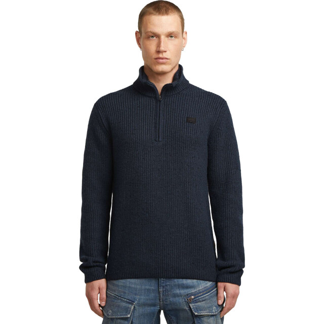 G-Star Double collar half zip knit D27961-D754-7160 large