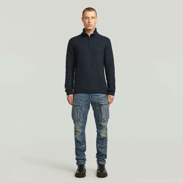 G-Star Double collar half zip knit D27961-D754-7160 large