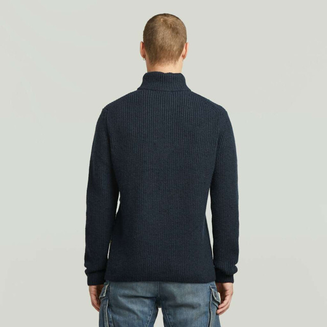 G-Star Double collar half zip knit D27961-D754-7160 large