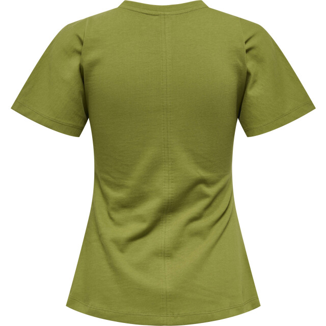 Only Onlmarie s/s ruching top jrs noos peat moss 15365258-304201 large