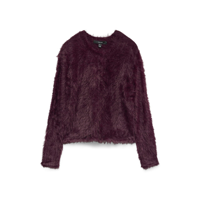 Vero Moda vmfluffy ls o-neck cardigan 10337471 winetasting 06741.680.0013 large
