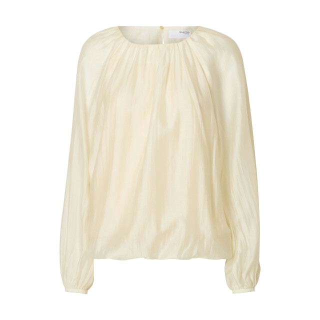 Selected Femme slfiris ls top b 16099392 angora 06615.112.0257 large