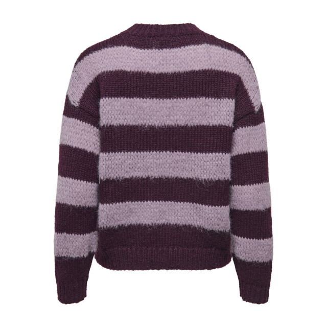 Only onlcamel life ls stripe o-neck cs k 15371829 winetasting 06712.680.0007 large