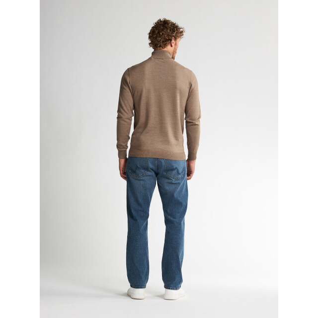 Petrol Industries men knitwear collar basic m-ros-kwc260 7140 oak 05710.810.0072 large