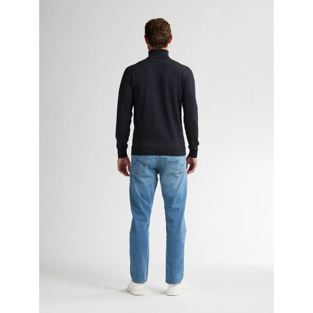 Petrol Industries men knitwear collar basic m-ros-kwc260 5120 sky captain 05710.261.0072 large