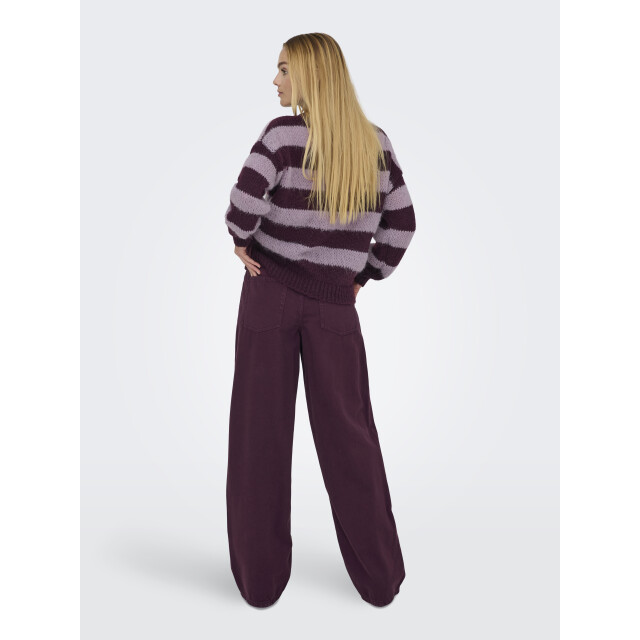 Only onlcamel life ls stripe o-neck cs k 15371829 winetasting 06712.680.0007 large