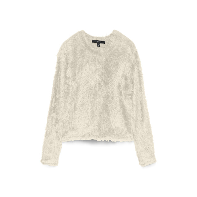 Vero Moda vmfluffy ls o-neck cardigan 10337471 birch 06741.198.0085 large