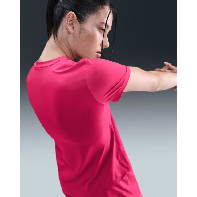 Nike one classic women's dri-fit sh training t-shirt korte mouw dames - 073027_600-L large