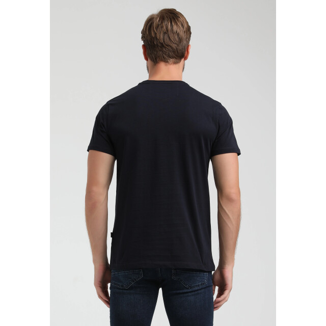 Gabbiano Heren shirt baze 152713 301 navy Gabbiano 152713 301Navy large
