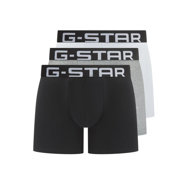 G-Star Heren boxershorts trunks oak 3-pack grijs/wit/zwart GSM030 large G-Star Heren boxershorts trunks oak 3-pack grijs/wit/zwart GSM030 large