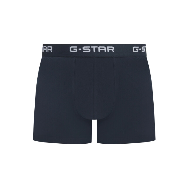 G-Star Heren boxershorts trunks ash 3-pack blauw GSM004 large G-Star Heren boxershorts trunks ash 3-pack blauw GSM004 large