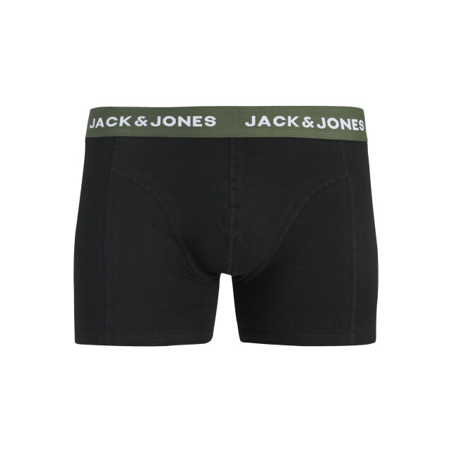 Jack & Jones Heren boxershorts trunks jacgeorge 3-pack 12295162-Black large