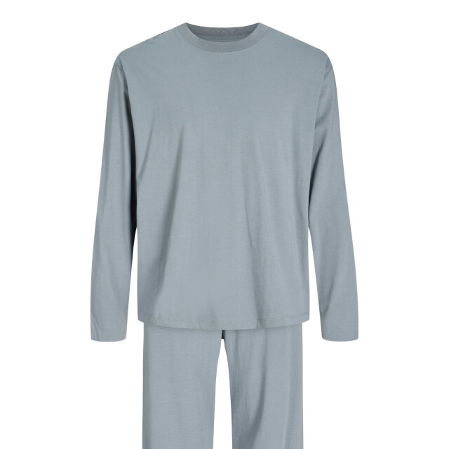 Jack & Jones Heren lounge pyjama set lang jacalfred effen 12296362-Tradewinds large