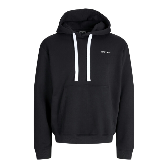 Jack & Jones Heren hoodie jcocover 12282973-Black large