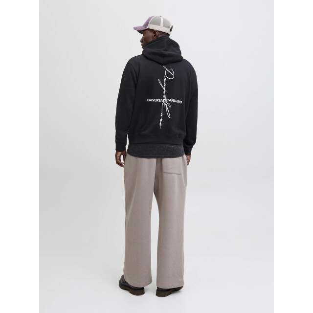 Jack & Jones Heren hoodie jcocover 12282973-Black large