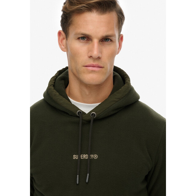 Superdry Fleece hoodie donker 5209.27.0047 large