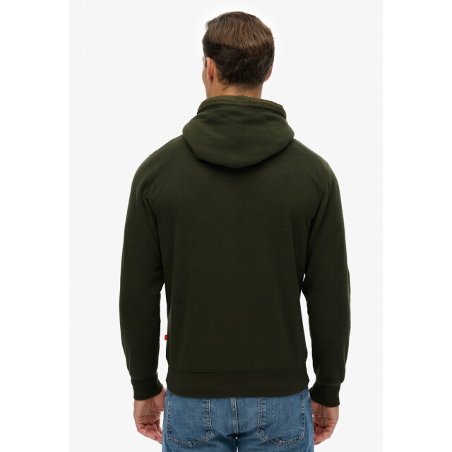 Superdry Fleece hoodie donker 5209.27.0047 large