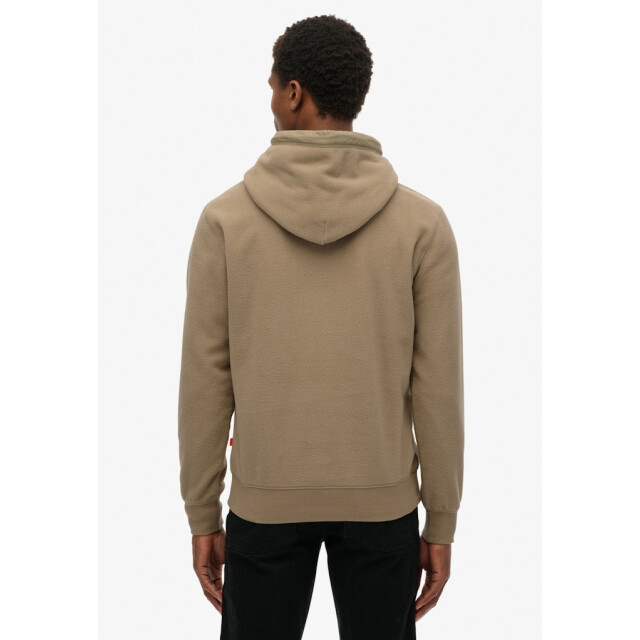 Superdry Fleece hoodie zand 5209.04.0014 large