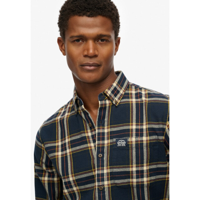 Superdry Kartoenen houthakkers overhemd ls dessin 5309.39.0001 large