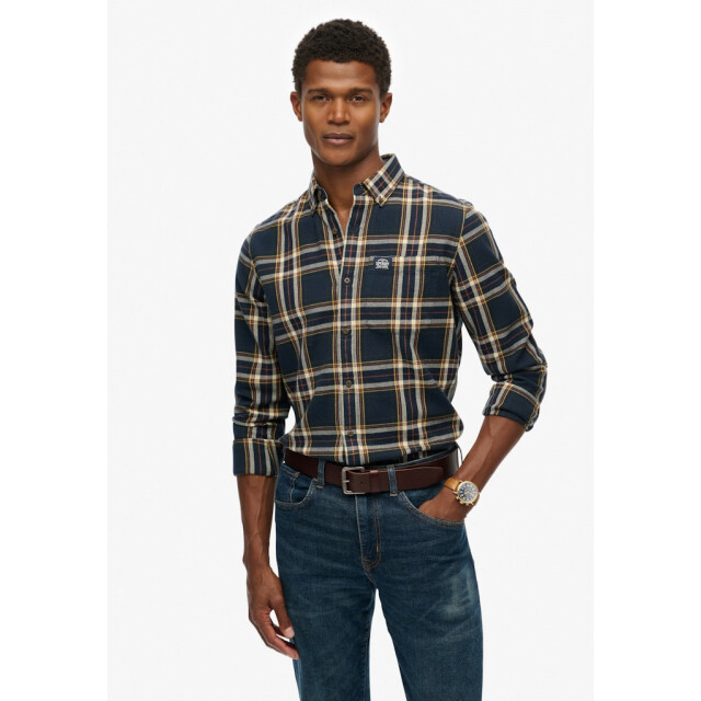 Superdry Kartoenen houthakkers overhemd ls dessin 5309.39.0001 large