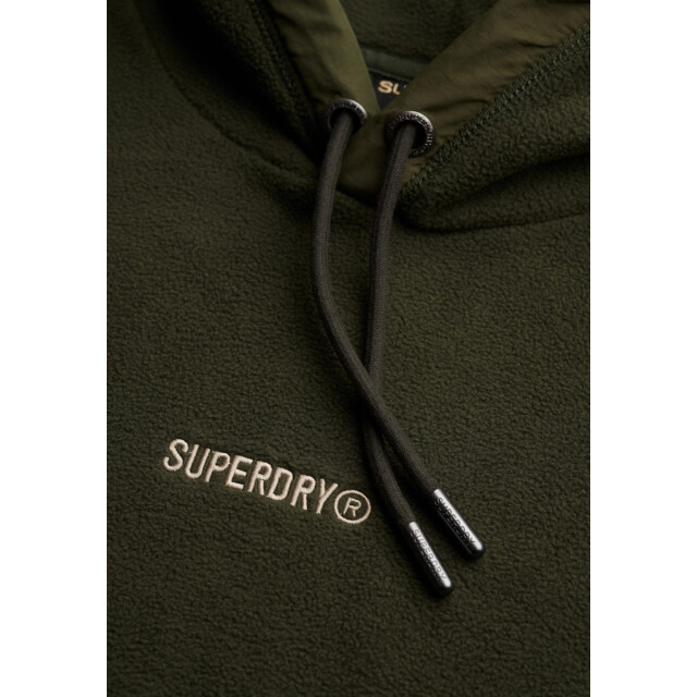 Superdry Fleece hoodie donker 5209.27.0047 large