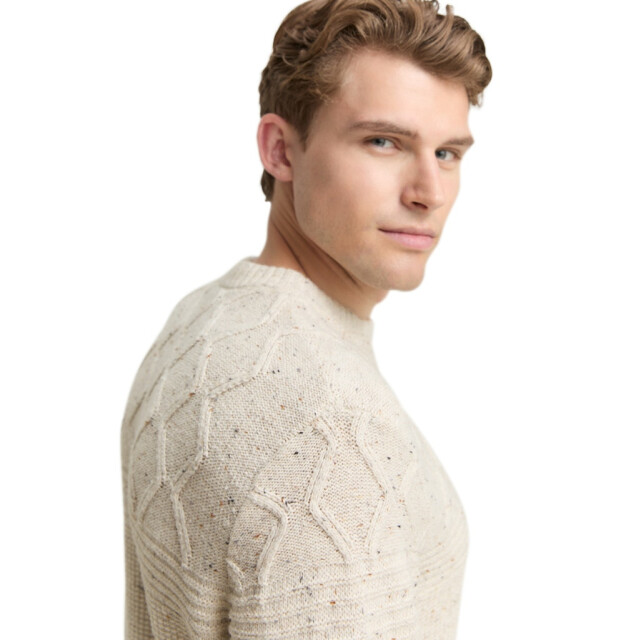 Tom Tailor Kabel knit pullover beige 5219.05.0039 large