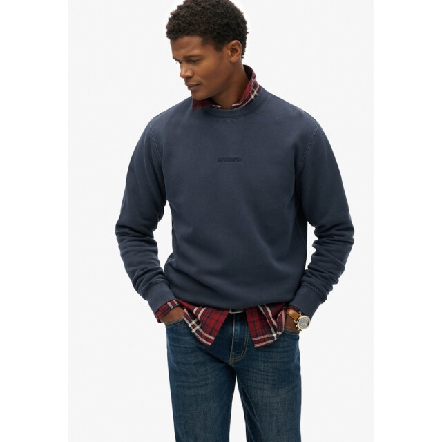 Superdry Sweater crew neck navy 5209.37.0005 large