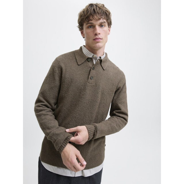 Jack & Jones Jprblamaverick knit pack bf ln taupe 5359.77.0012 large