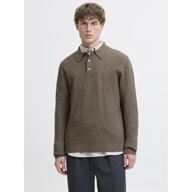 Jack & Jones Jprblamaverick knit pack bf ln taupe 5359.77.0012 large