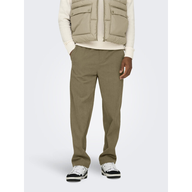 Only & Sons Onssinus loose corduroy 0111 pant zand 5109.04.0001 large