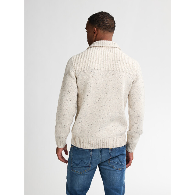 Petrol Industries men knitwear collar m-3050-kwc211 0009 antique white 05710.100.0006 large