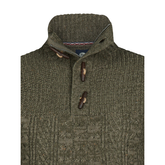 Petrol Industries men knitwear collar m-3050-kwc211 6174 mossy 05710.938.0006 large