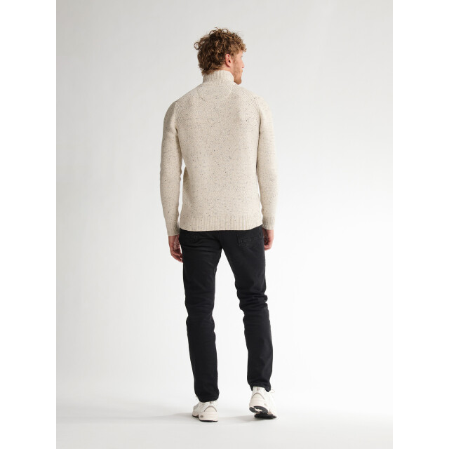Petrol Industries men knitwear collar m-3050-kwc226 0009 antique white melee 05710.100.0007 large