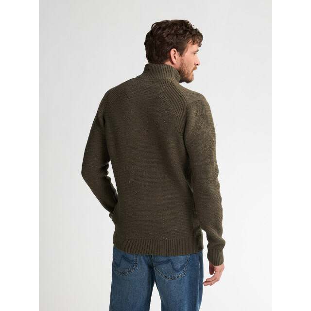 Petrol Industries men knitwear collar m-3050-kwc226 6088 army green 05710.340.0007 large