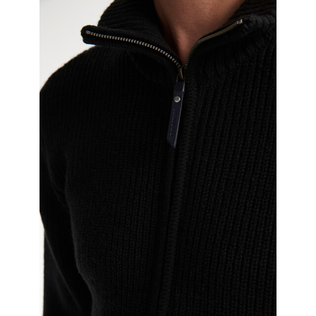 Petrol Industries men knitwear collar m-3050-kwc262 9111 deep black 05710.990.0020 large