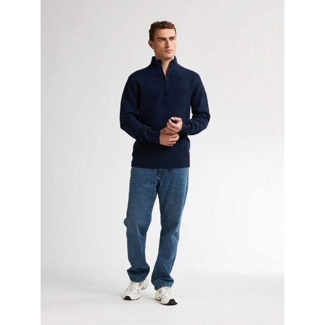 Petrol Industries men knitwear collar m-3050-kwc290 5090 deep capri 05710.240.0020 large