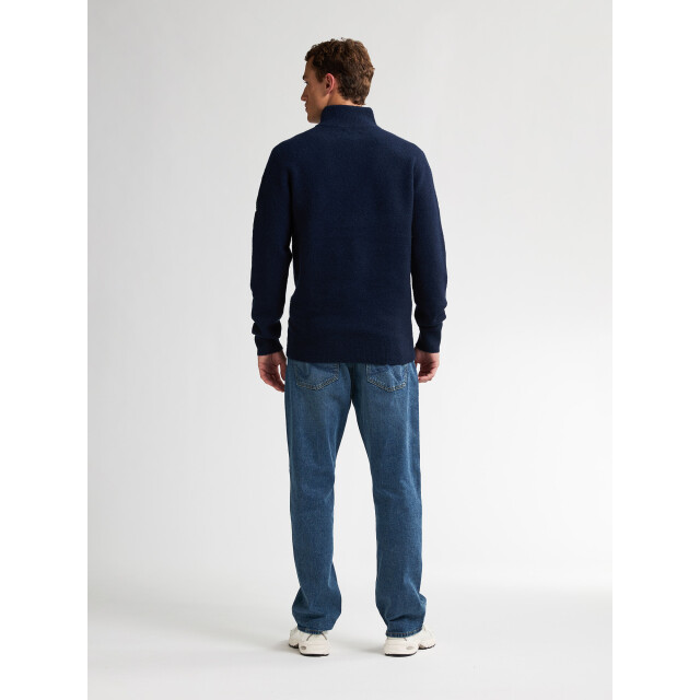 Petrol Industries men knitwear collar m-3050-kwc290 5090 deep capri 05710.240.0020 large