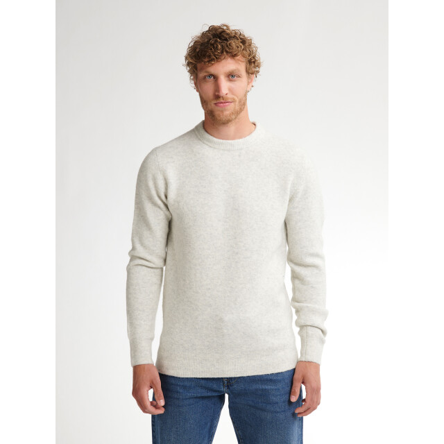 Petrol Industries men knitwear round neck basic m-3050-kwr291 0009 antique white melee 05711.100.0029 large