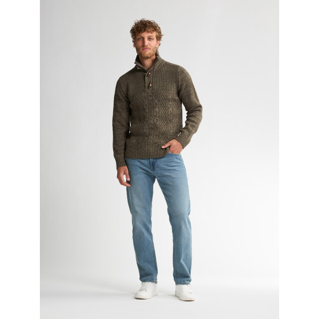 Petrol Industries men knitwear collar m-3050-kwc211 6174 mossy 05710.938.0006 large