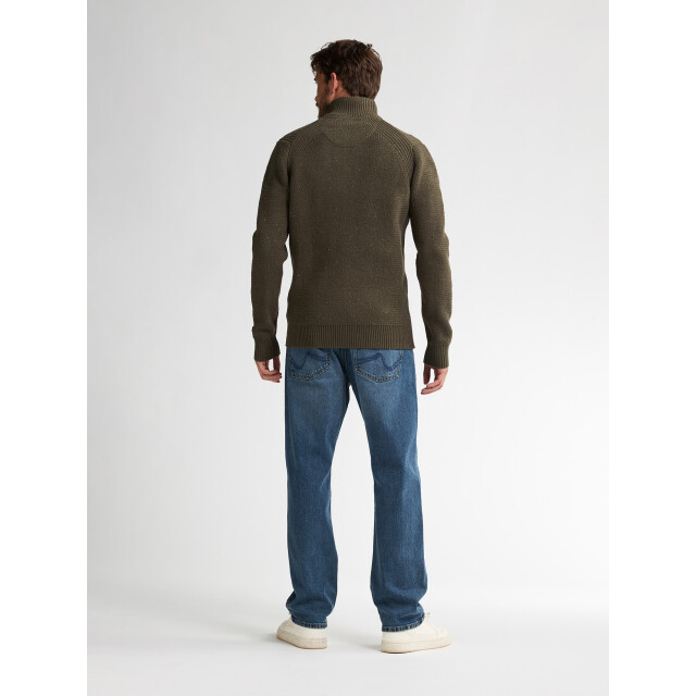 Petrol Industries men knitwear collar m-3050-kwc226 6088 army green 05710.340.0007 large