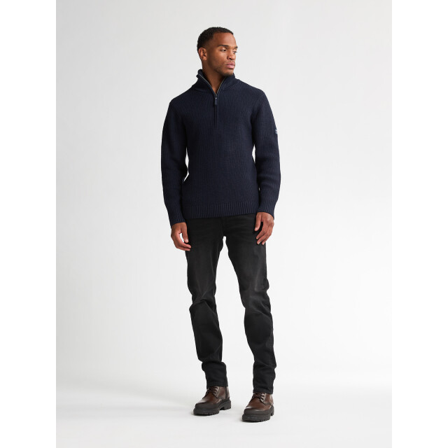 Petrol Industries men knitwear collar m-3050-kwc262 5090 deep capri 05710.240.0007 large