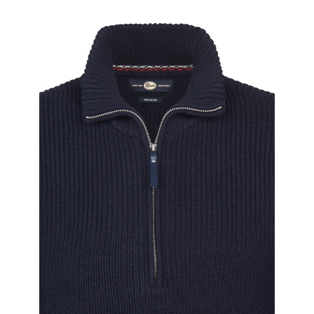 Petrol Industries men knitwear collar m-3050-kwc262 5090 deep capri 05710.240.0007 large